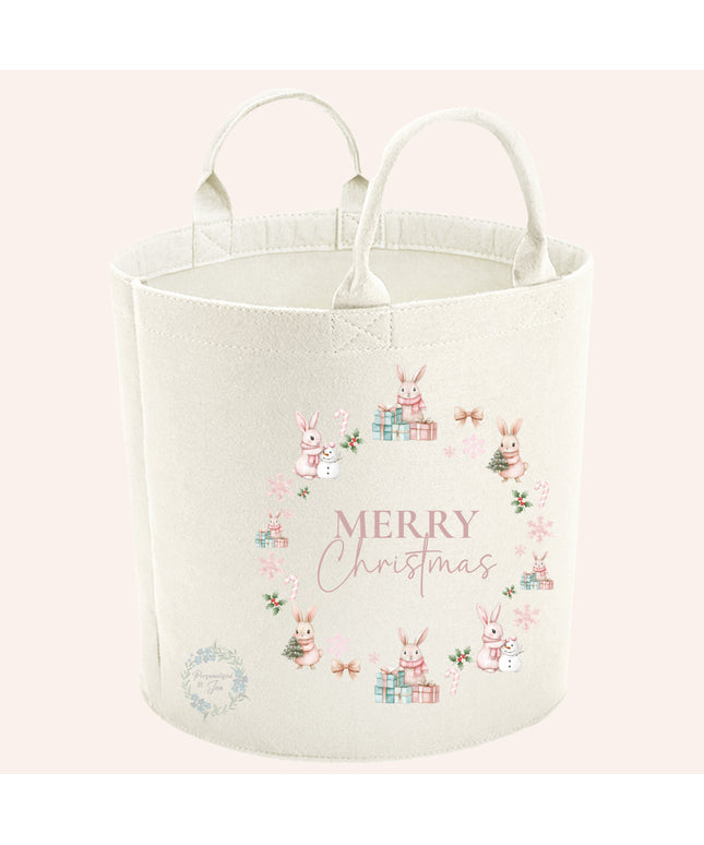 Christmas Felt Trug