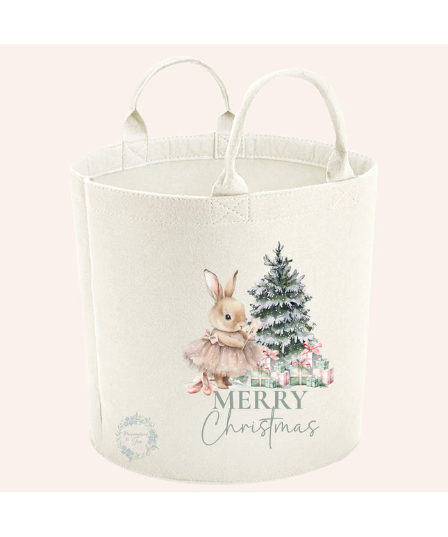Christmas Felt Trug