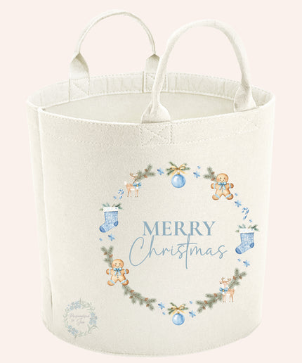 Christmas Felt Trug