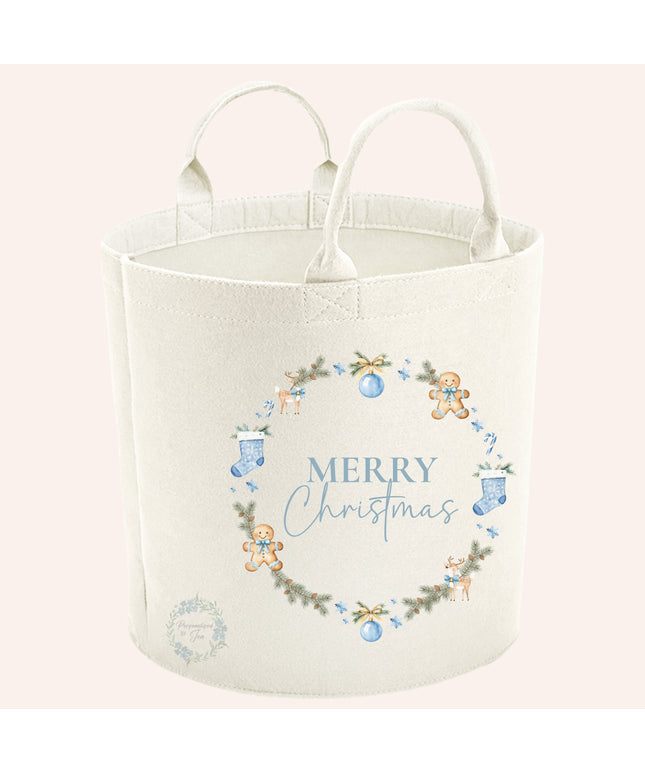 Christmas Felt Trug