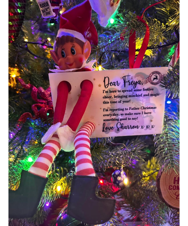 Elf Arrival Postcard