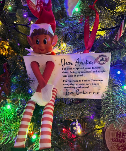 Elf Arrival Postcard