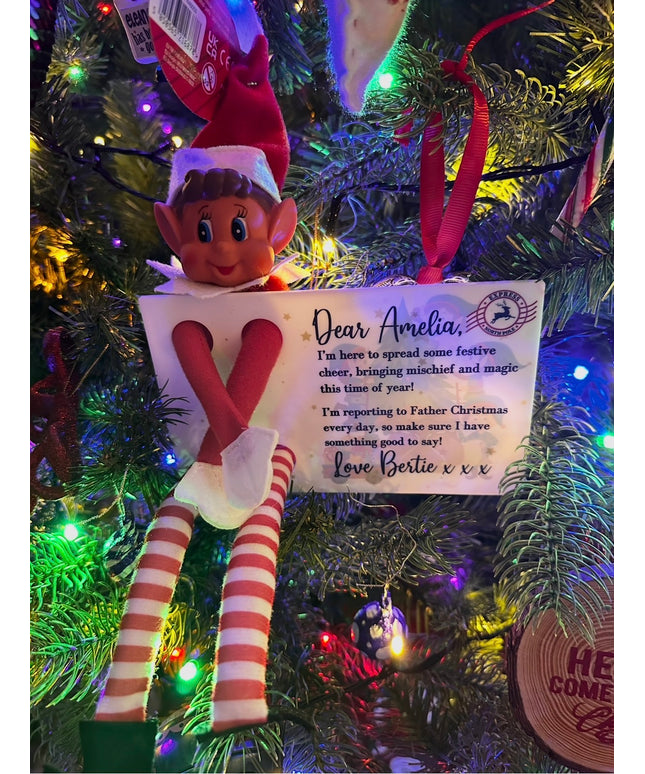 Elf Arrival Postcard