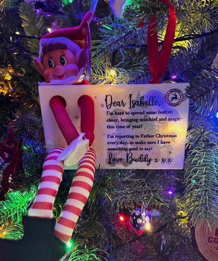 Elf Arrival Postcard