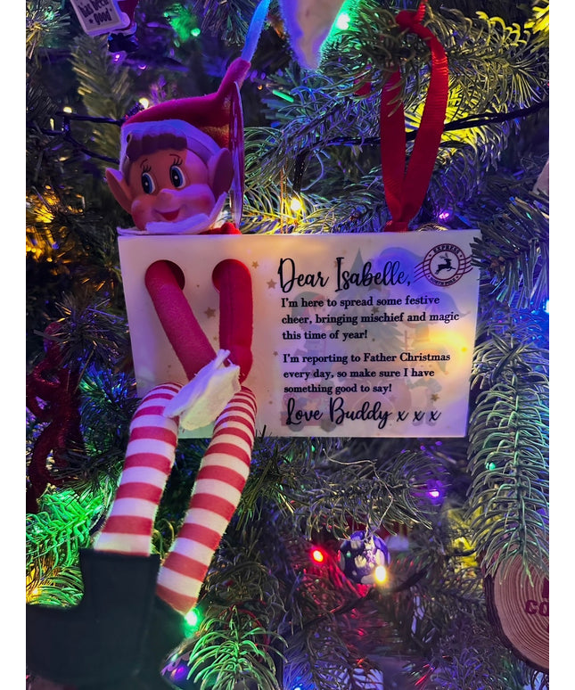 Elf Arrival Postcard