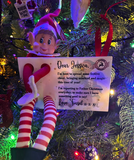 Elf Arrival Postcard