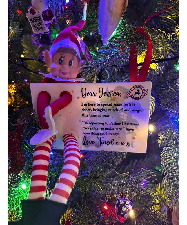 Elf Arrival Postcard