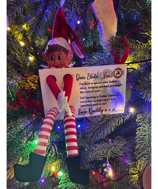 Elf Arrival Postcard