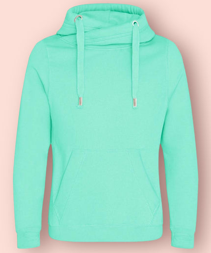 Cross Neck/Cowl Hoodie