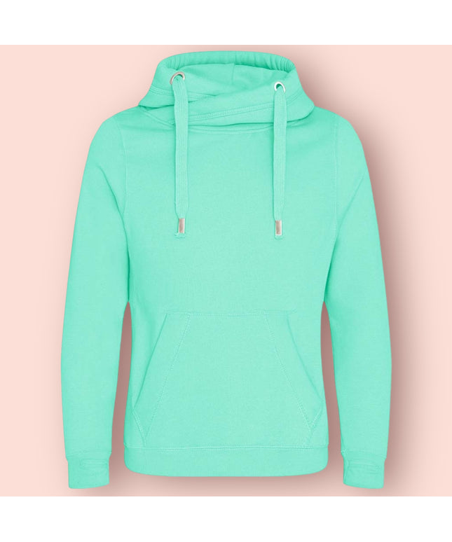 Cross Neck/Cowl Hoodie