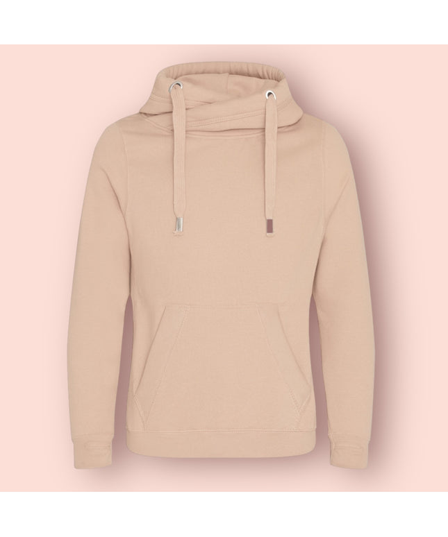 Cross Neck/Cowl Hoodie