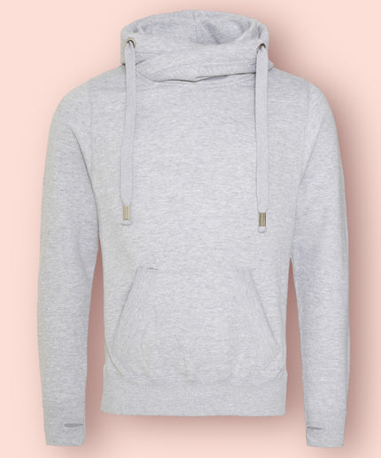 Cross Neck/Cowl Hoodie