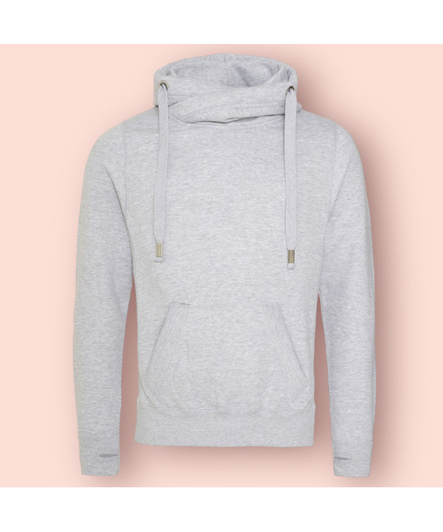 Cross Neck/Cowl Hoodie
