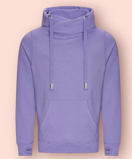 Cross Neck/Cowl Hoodie