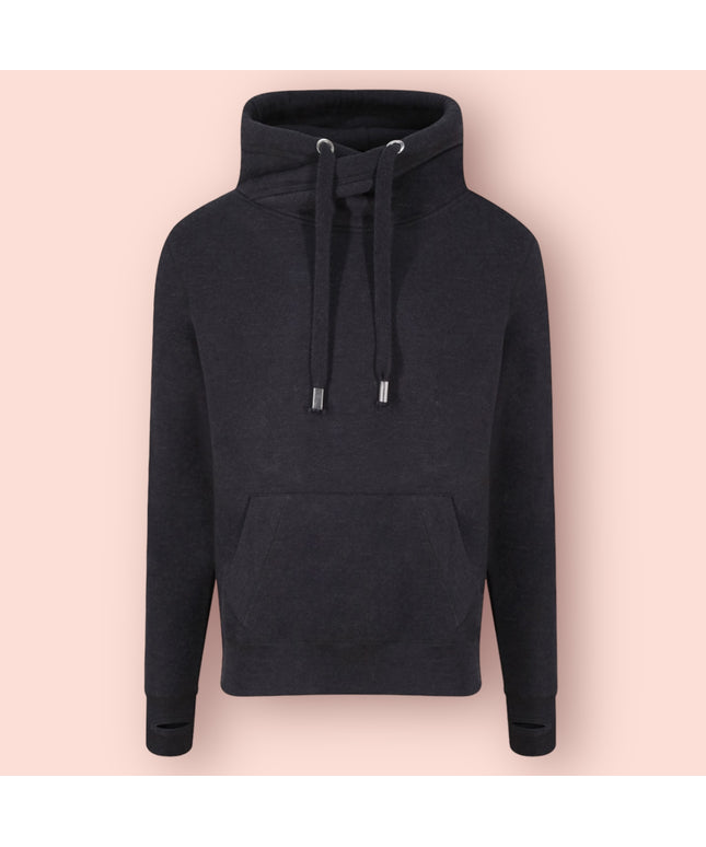 Cross Neck/Cowl Hoodie