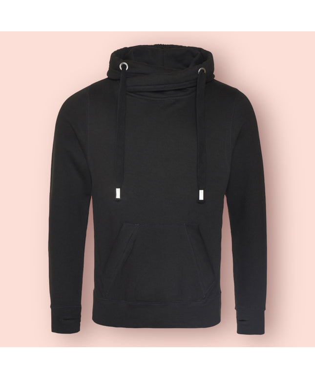 Cross Neck/Cowl Hoodie
