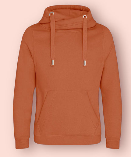Cross Neck/Cowl Hoodie