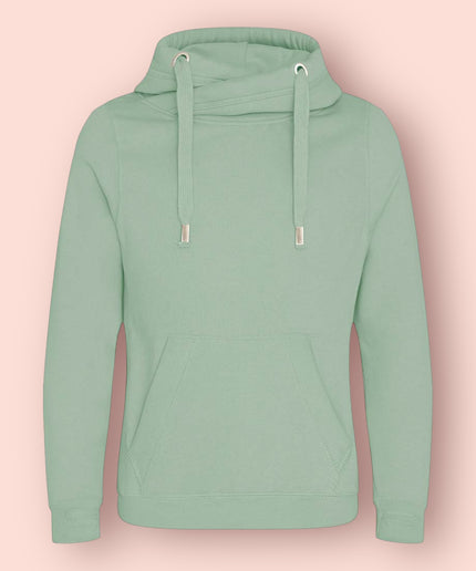 Cross Neck/Cowl Hoodie
