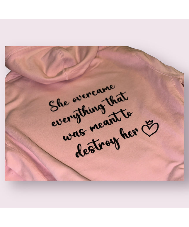 Cross Neck/Cowl Hoodie