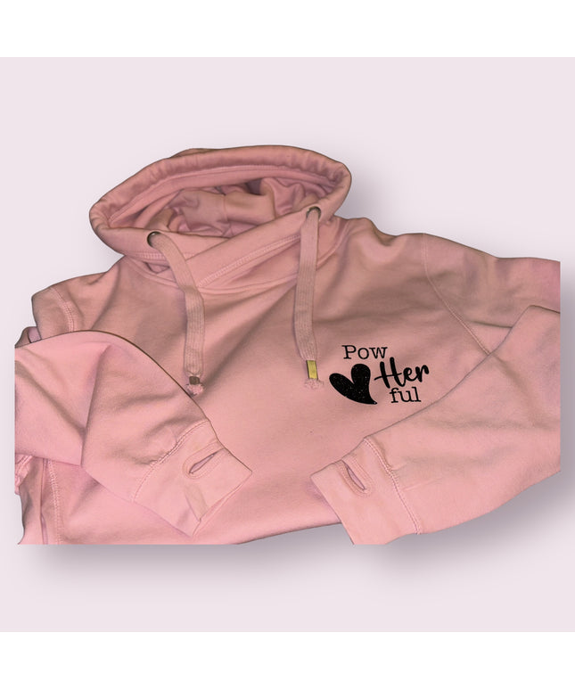 Cross Neck/Cowl Hoodie