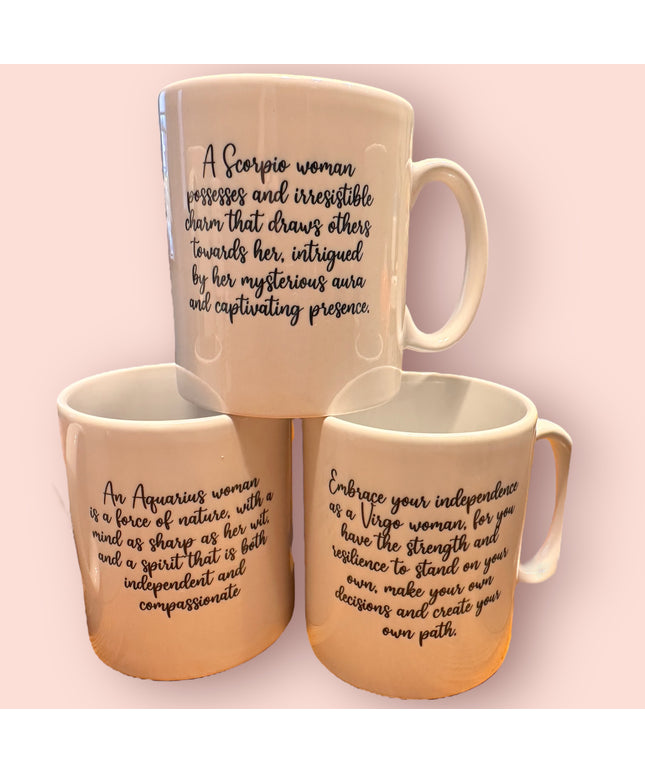 Zodiac sign mug