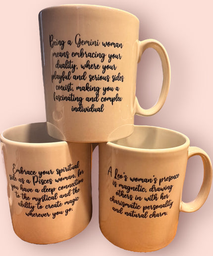 Zodiac sign mug