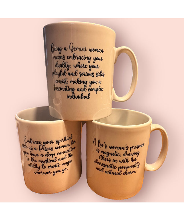 Zodiac sign mug