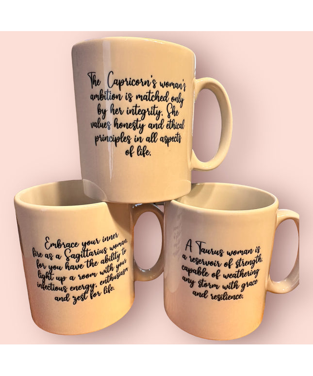 Zodiac sign mug