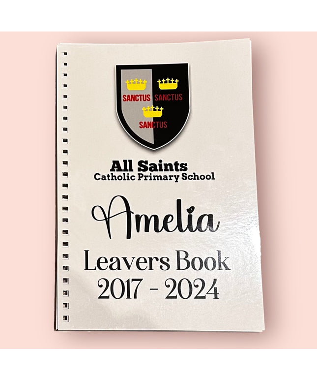 School Leavers book