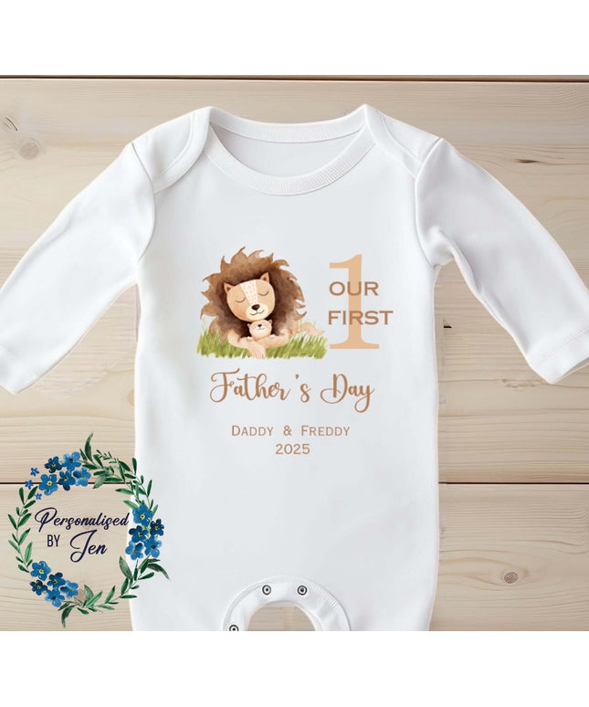 Father's Day Sleepsuit/Babygrow