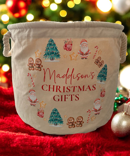 Personalised Christmas Trug