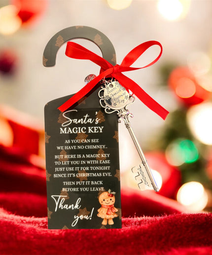 Christmas Door Hanger with Key