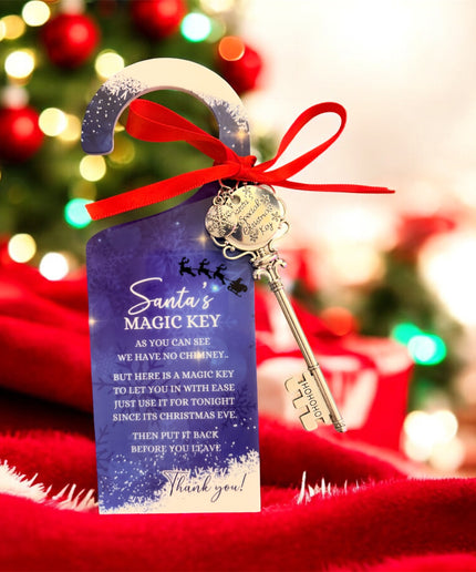 Christmas Door Hanger with Key