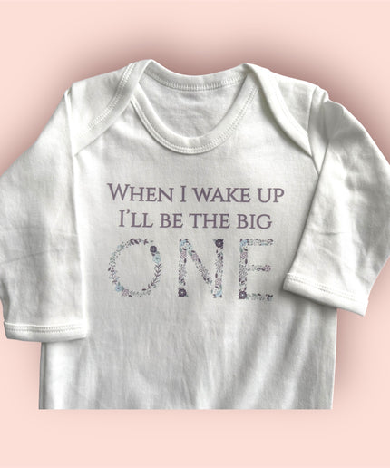 Personalised sleepsuit/babygrow