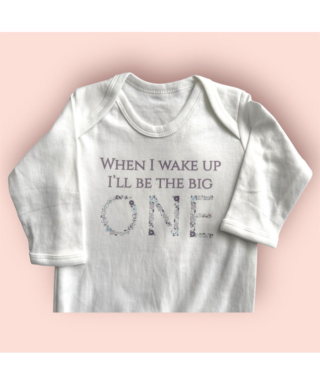 Personalised sleepsuit/babygrow