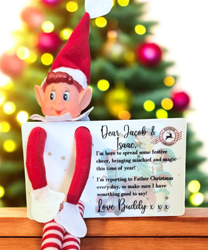 Elf Arrival Postcard