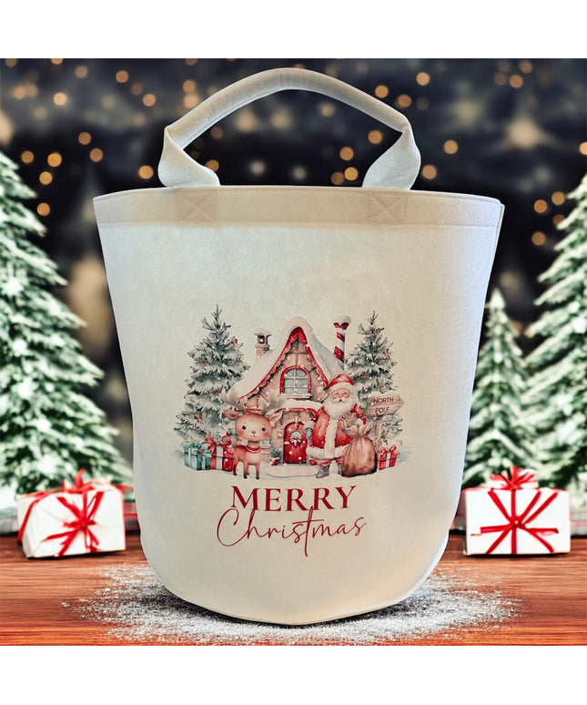Christmas Felt Trug