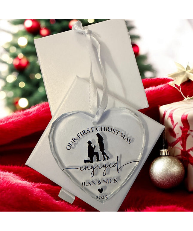 Glass Christmas Decoration