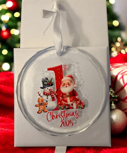 Glass Christmas Decoration