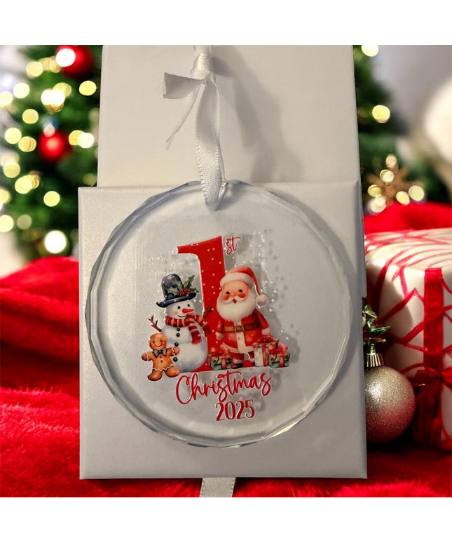 Glass Christmas Decoration