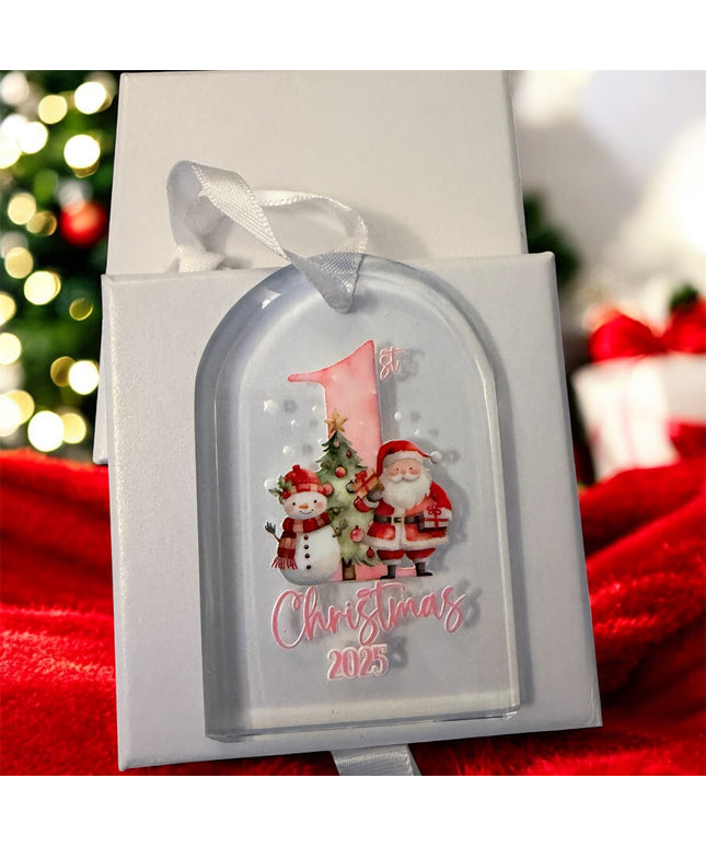 Glass Christmas Decoration