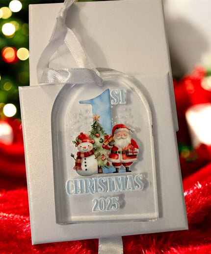 Glass Christmas Decoration