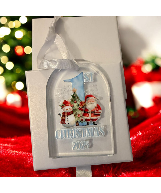 Glass Christmas Decoration