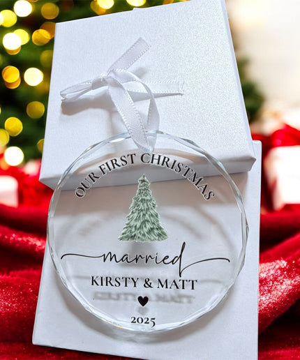 Glass Christmas Decoration