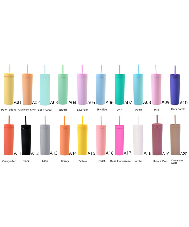 16oz Skinny Tumbler